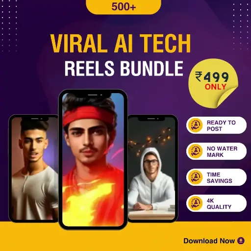 500+ VIRAL AI TECH REELS BUNDLE